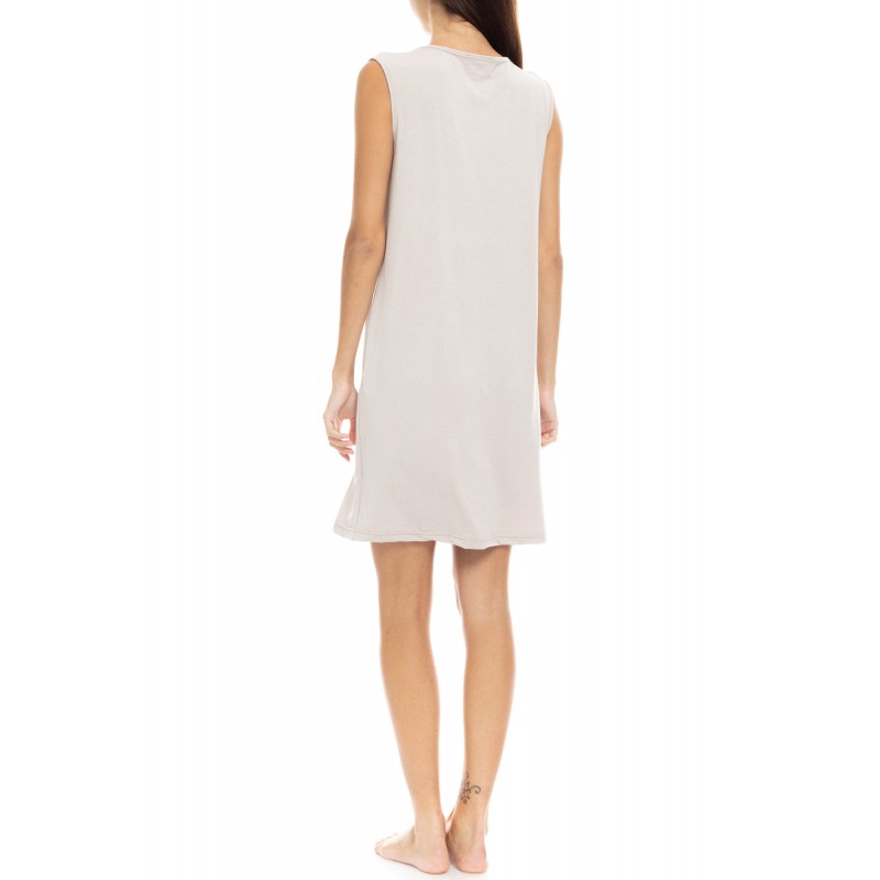 S1433 - Skin - NIGHTGOWN BAMBOO LACE- (S1433) S1433 - Skin - NIGHTGOWN BAMBOO LACE- (S1433)