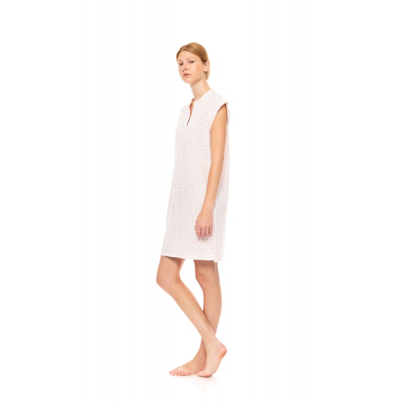 S1452 - Type - NIGHTGOWN PINK DAISY- (S1452)