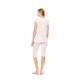 S1453 - Type - PYJAMA CAPRI PINK DAISY- (S1453)