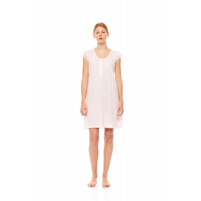 S1454 - Type - NIGHTGOWN PINK DAISY- (S1454) S1454 - Type - NIGHTGOWN PINK DAISY- (S1454)