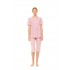 S1460 - Type - PYJAMA CAPRI LEOPARD ROSE- (S1460)