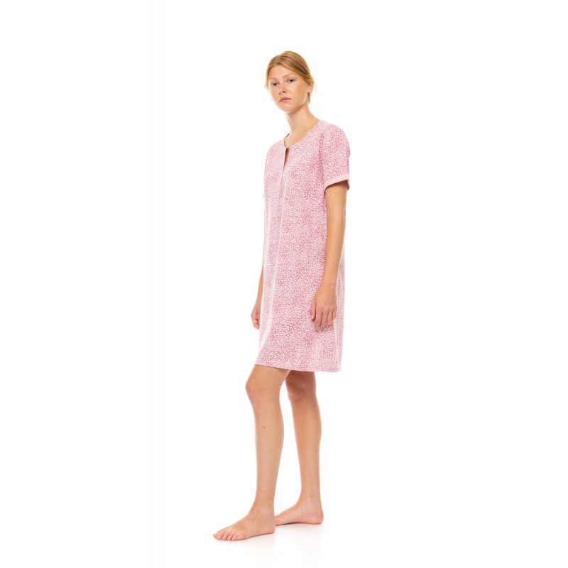 S1461 - Type - NIGHTGOWN LEOPARD ROSE- (S1461) S1461 - Type - NIGHTGOWN LEOPARD ROSE- (S1461)