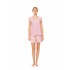 S1462 - Type - PYJAMA SHORTS LEOPARD ROSE- (S1462)