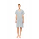 S1478 - Type - NIGHTGOWN V FOREST GREEN GEO- (S1478)