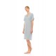 S1478 - Type - NIGHTGOWN V FOREST GREEN GEO- (S1478)
