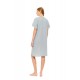 S1478 - Type - NIGHTGOWN V FOREST GREEN GEO- (S1478)