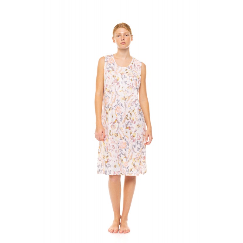 S1483 - Type - NIGHTGOWN CLASSIC FLORAL ROSE- (S1483)