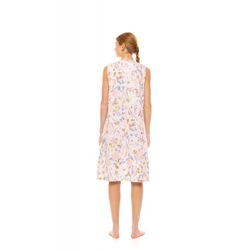 S1483 - Type - NIGHTGOWN CLASSIC FLORAL ROSE- (S1483)