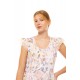 S1490 - Type - PYJAMA CAPRI FLORAL ROSE- (S1490) S1490 - Type - PYJAMA CAPRI FLORAL ROSE- (S1490)