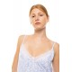 S1494 - Type - NIGHTGOWN ICE BLUE FLEUR- (S1494) S1494 - Type - NIGHTGOWN ICE BLUE FLEUR- (S1494)