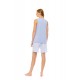 S1497 - Type - PYJAMA SHORTS ICE BLUE FLEUR- (S1497) S1497 - Type - PYJAMA SHORTS ICE BLUE FLEUR- (S1497)