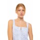 S1498 - Type - NIGHTGOWN ICE BLUE FLEUR- (S1498) S1498 - Type - NIGHTGOWN ICE BLUE FLEUR- (S1498)