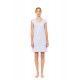 S1500 - Type - NIGHTGOWN ICE BLUE FLEUR- (S1500) S1500 - Type - NIGHTGOWN ICE BLUE FLEUR- (S1500)