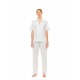 S1502 - Type - PYJAMA BUTTONED LONG PANTS PASTEL LEOPARD- (S1502)