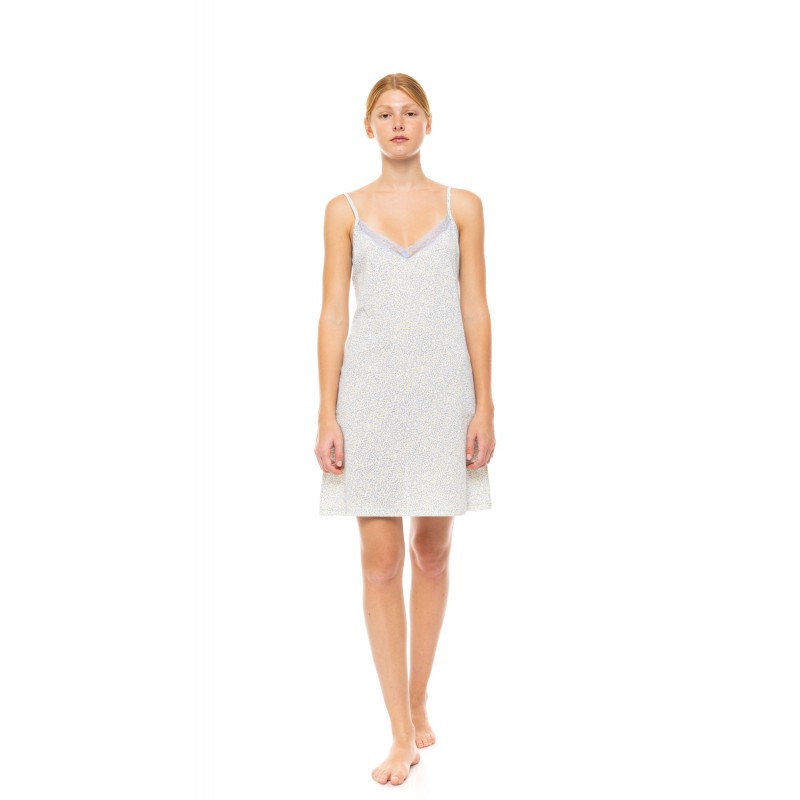 S1505 - Type - NIGHTGOWN PASTEL LEOPARD- (S1505)