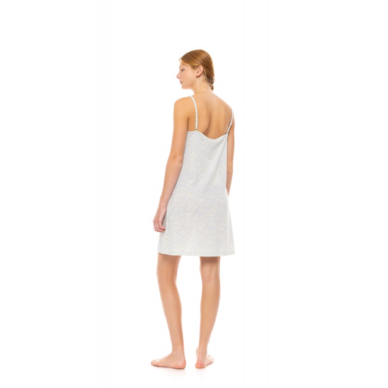 S1505 - Type - NIGHTGOWN PASTEL LEOPARD- (S1505)