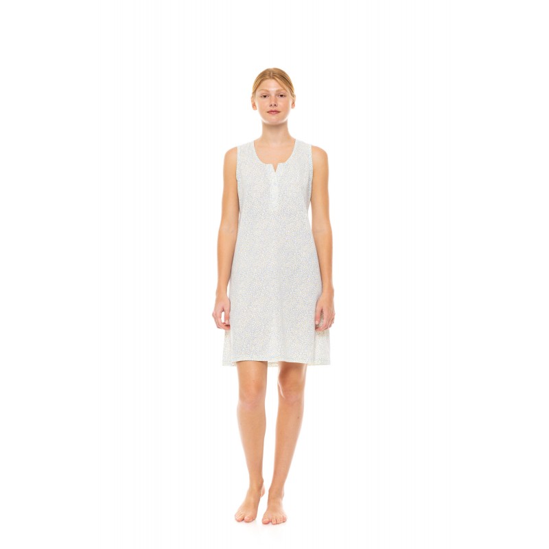 S1507 - Type - NIGHTGOWN PASTEL LEOPARD- (S1507)