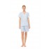 S1518 - Type - PYJAMA SHORTS NORDIC STRIPE- (S1518)