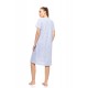S1541 - Type - NIGHTGOWN CLASSIC ICE BLUE FLEUR- (S1541) S1541 - Type - NIGHTGOWN CLASSIC ICE BLUE FLEUR- (S1541)