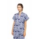 S1552 - Type - NIGHTGOWN BUTTONED BLUE TROPICAL- (S1552) S1552 - Type - NIGHTGOWN BUTTONED BLUE TROPICAL- (S1552)