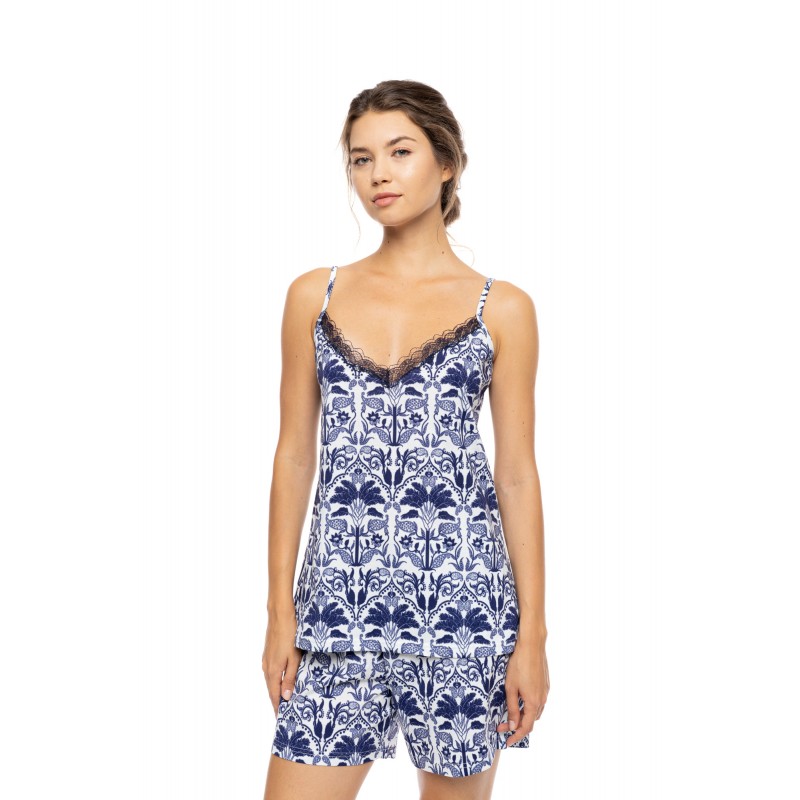 S1555 - Type - BABYDOLL BLUE TROPICAL- (S1555)