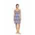 S1556 - Type - NIGHTGOWN BLUE TROPICAL- (S1556)