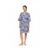 S1557 - Type - ROBE BLUE TROPICAL- (S1557)