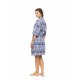 S1557 - Type - ROBE BLUE TROPICAL- (S1557) S1557 - Type - ROBE BLUE TROPICAL- (S1557)