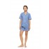 S1559 - Type - PYJAMA BUTTONED SHORT PANTS DALMATIAN DENIM- (S1559)