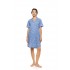 S1560 - Type - NIGHTGOWN BUTTONED DALMATIAN DENIM- (S1560)