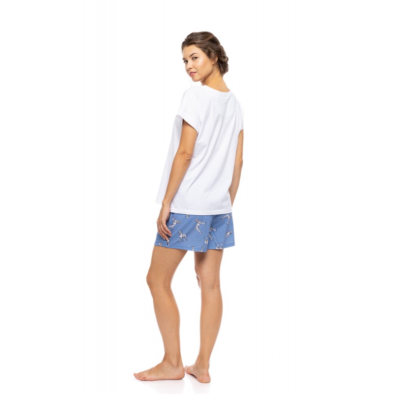 S1561 - Type - PYJAMA SHORT DALMATIAN DENIM- (S1561)