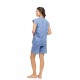 S1564 - Type - PYJAMA SHORT DALMATIAN DENIM- (S1564) S1564 - Type - PYJAMA SHORT DALMATIAN DENIM- (S1564)