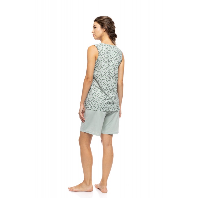 S1570 - Type - PYJAMA SHORTS JADE LEO- (S1570)