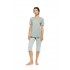 S1572 - Type - PYJAMA CAPRI JADE LEO- (S1572)