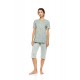 S1572 - Type - PYJAMA CAPRI JADE LEO- (S1572)
