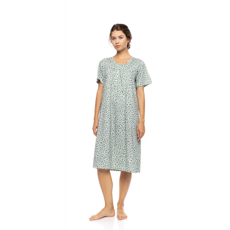 S1574 - Type - NIGHTGOWN CLASSIC JADE LEO- (S1574) S1574 - Type - NIGHTGOWN CLASSIC JADE LEO- (S1574)