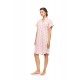 S1578 - Type - NIGHTGOWN BUTTONED LITTLE HEART PINK- (S1578)
