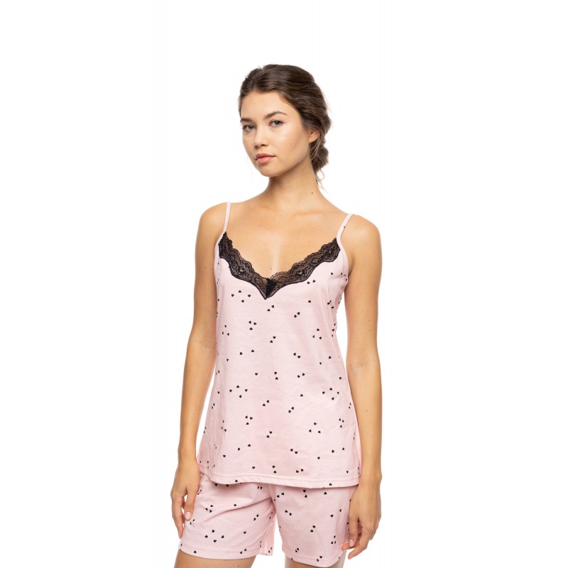 S1579 - Type - BABYDOLL LITTLE HEART PINK- (S1579)