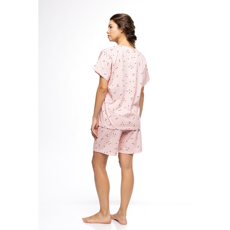 S1581 - Type - PYJAMA SHORTS LITTLE HEART PINK- (S1581)
