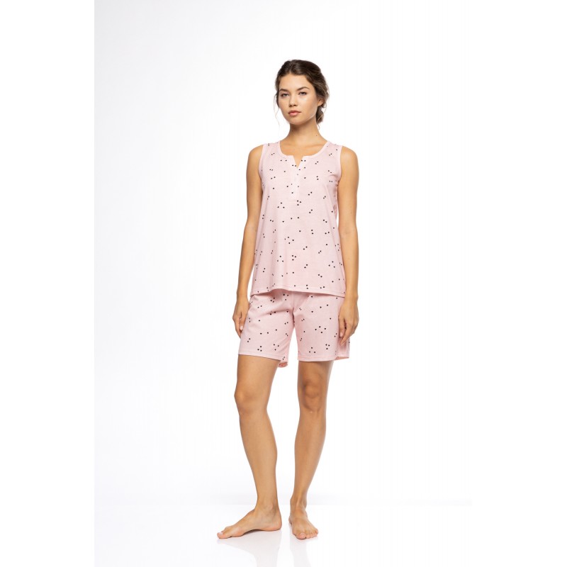 S1583 - Type - PYJAMA SHORTS LITTLE HEART PINK- (S1583)