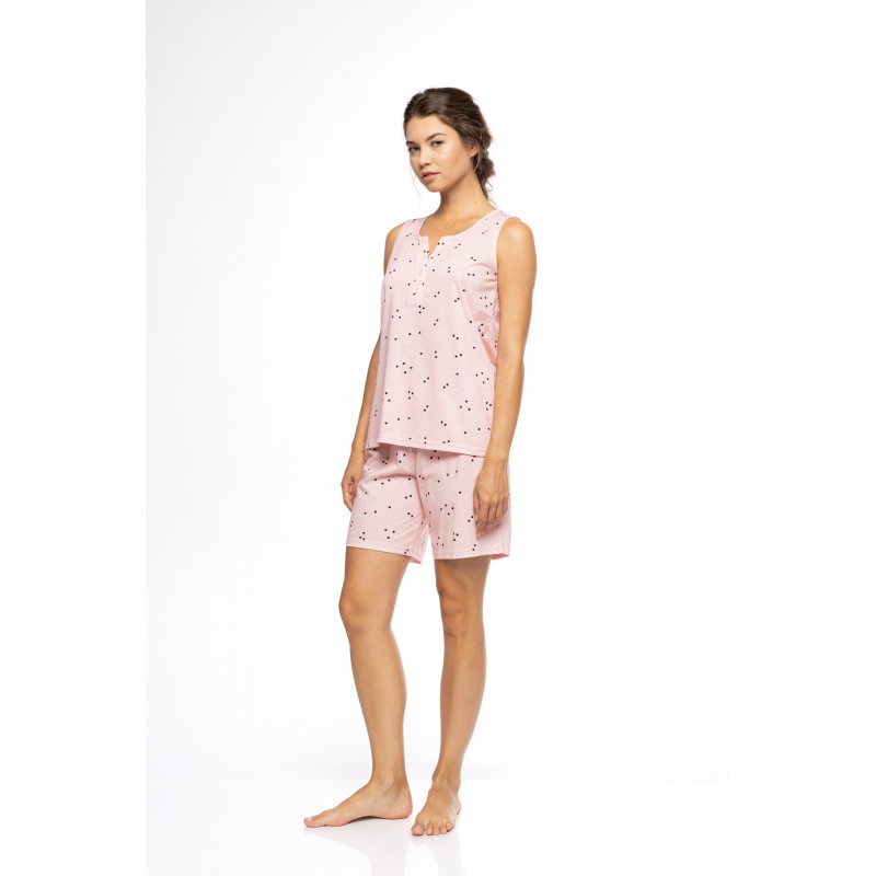 S1583 - Type - PYJAMA SHORTS LITTLE HEART PINK- (S1583)