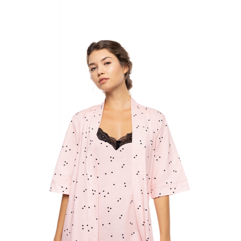 S1584_R - Type - ROBE LITTLE HEART PINK- (S1584_R)