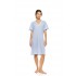 S1590 - Blue Cloud - NIGHTGOWN SUMMER GEO- (S1590)