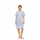 S1590 - Blue Cloud - NIGHTGOWN SUMMER GEO- (S1590) S1590 - Blue Cloud - NIGHTGOWN SUMMER GEO- (S1590)