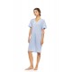S1590 - Blue Cloud - NIGHTGOWN SUMMER GEO- (S1590) S1590 - Blue Cloud - NIGHTGOWN SUMMER GEO- (S1590)
