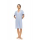 S1590 - Blue Cloud - NIGHTGOWN SUMMER GEO- (S1590) S1590 - Blue Cloud - NIGHTGOWN SUMMER GEO- (S1590)