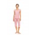 S1591 - Blue Cloud - PYJAMAS CAPRI SUMMER GEO- (S1591)