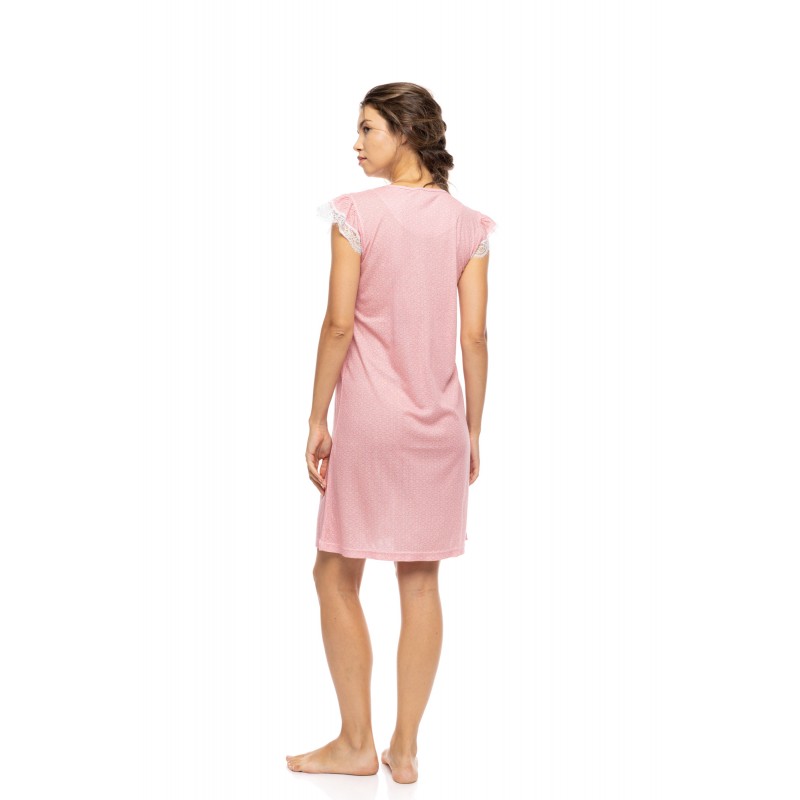 S1592 - Blue Cloud - NIGHTGOWN SUMMER GEO- (S1592) S1592 - Blue Cloud - NIGHTGOWN SUMMER GEO- (S1592)