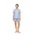 S1594 - Type - PYJAMA BUTTONED SHORT PANTS MARINIERE- (S1594)