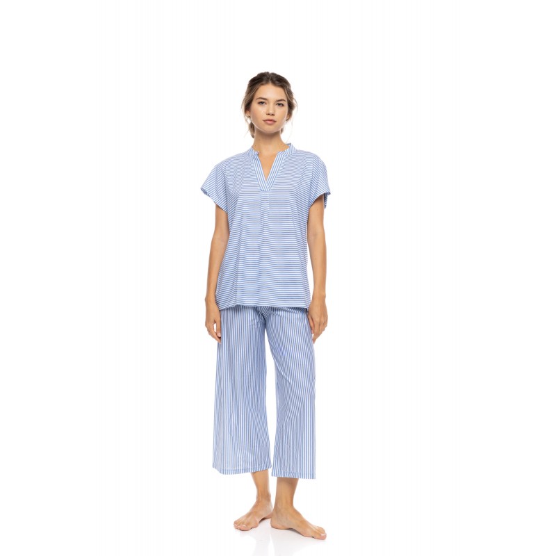 S1595 - Type - PYJAMA LONG PANTS MARINIERE- (S1595) S1595 - Type - PYJAMA LONG PANTS MARINIERE- (S1595)